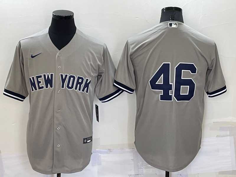 New York Yankees #46 Andy Pettitte Grey No Name Stitched MLB Cool Base Nike Jersey,We sell and wholesale New York Yankees #46 Andy Pettitte Grey No Name Stitched MLB Cool Base Nike Jersey on line form chian!